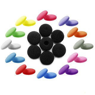 20Pieces 15 mm Soft Foam Earbud Headphone Ear pads Replacement Sponge Covers Tips High Quality earmuffs for vido yincrow x6 mx500 emx500s
