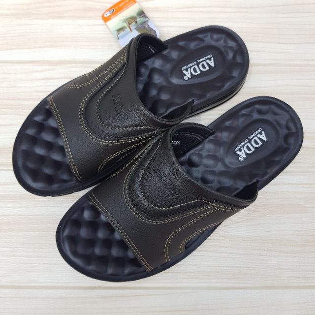 ADDA รองเท้าPUชาย รุ่น73801-M1ไซส์ 39-45