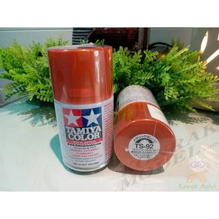 สีสเปย์ Tamiya TS-92 METALLIC ORANGE 100ML