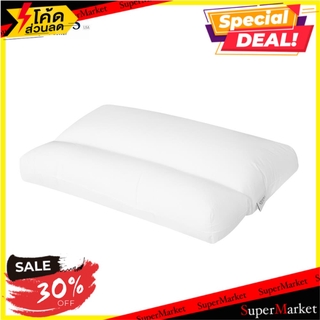 หมอนสุขภาพ STEVENS CONTOUR 19x29 นิ้ว สีขาว หมอนสุขภาพ HEALTHY PILLOW STEVENS CONTOUR 19x29" WHITE