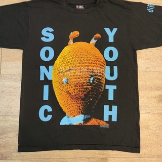 เสื้อยืดผ้าฝ้าย [ SONIC YOUTH ] Dirty Album @1992 โซนิค ยูธ เสื้อร๊อค เสื้่อวง เสื้อทัวร์ เสื้อวินเทจ papamama vintageS-