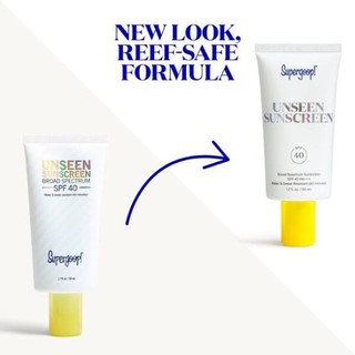 (โฉมใหม่) SUPERGOOP! Unseen Sunscreen Broad Spectrum Sunscreen SPF 40 PA+++