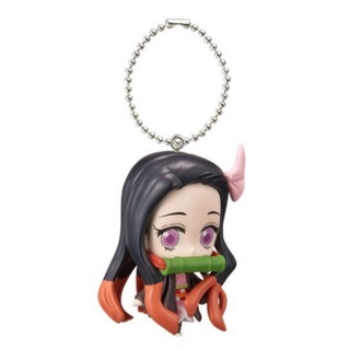 Bandai 🌸 Demon Slayer Kimetsu no Yaiba Nezuko พวงกุญแจของแท้ ดาบพิฆาตอสูร น้อง เนซึโกะ น่ารักมากๆ 🌸