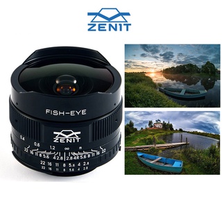 เลนส์มือหมุน Zenitar Fisheye 16 mm f/2.8 (full frame)