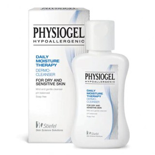 PHYSIOGEL Daily Moisture Therapy Cleanser 50ml. ฟิสิโอเจล เดลี่ มอยซ์เจอร์ เธอราปี เดอร์โม-คลีนเซอร์