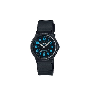 Casio นาฬิกาข้อมือผู้หญิง สายพลาสติก รุ่น MQ-71-2B - สีดำ