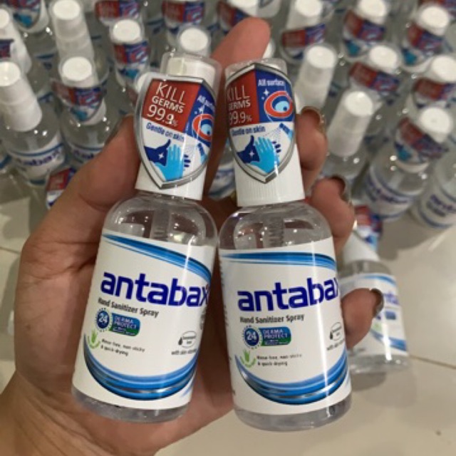 Antabax Hand sanitizer สเปรย์ล้างมือ ไม่ต้องใช้ดำ ฆ่าเชื้อโรค99.99% ยอดขายอันดับ1🥇