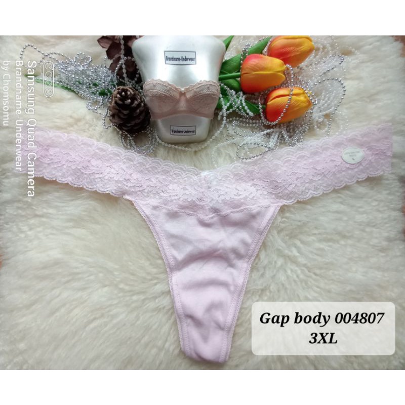 G@p body Size XS-4XL ชุดชั้นใน/กางเกงใน ทรงจีสตริง G-string 004807