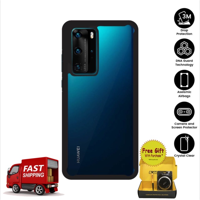 XDOne Drop Guard 2 สําหรับ Huawei P20/P20 Pro/P30/P30 Pro/P40/P40 Pro/Mate 20/20 Pro/20X/30 Pro/40 P