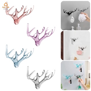 [Stock] Ins Style Creative Deer Antlers ตะขอแขวนผ้าพันคออเนกประสงค์สําหรับแขวนกุญแจหมวกกระเป๋า