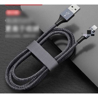 สายชาร์จ​ Zinc alloy สายไมโครUSB ชาร์จ​มือถือ​ยาว​1เมตร
