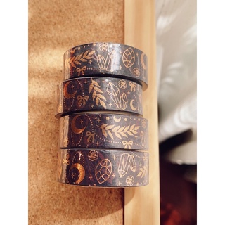 🔮WITCH CRAFT COPPER Washi Tape Foil สติ๊กเกอร์ วาชิเทป🔮