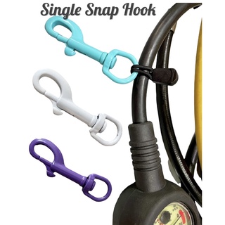 ตะขอเกี่ยว BCD เข้ากับสายเครื่องช่วยหายใจ Single Snap Hook