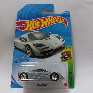 รถเหล็ก Hotwheels MCLAREN F1 สีเทา (ib026)