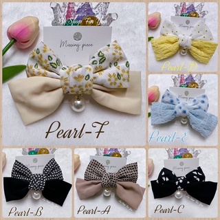 กิ๊บโบ🎀พร้อมส่ง🎀งานแต่งมุกและผ้าชีฟอง