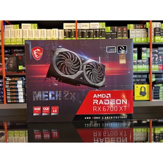 การ์ดจอ MSI RADEON RX 6700 XT MECH 2X 12G - 12GB GDDR6