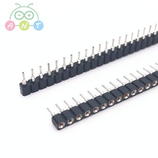 พร้อมส่ง-Single row round hole 1x40 pins socket