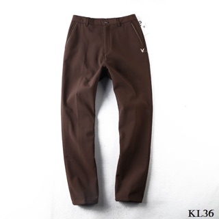 *พร้อมส่งน้ำตาลไซค์ 30 *กางเกงเล่นสกี soft shell fleece pants men warm ผ้ากันน้ำด้านในเย็บบุขนใส่กันหนาวอุ่นมากๆ