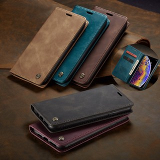 เคสหนังฝาพับSamsung galaxy A72 5G A52 5G A42 A 72 A 52 Vintage frosted Card Slot Phone Case Soft Business PU Leather Frosted leather case Flip Cover Luxury TPU Stand Holder Casing