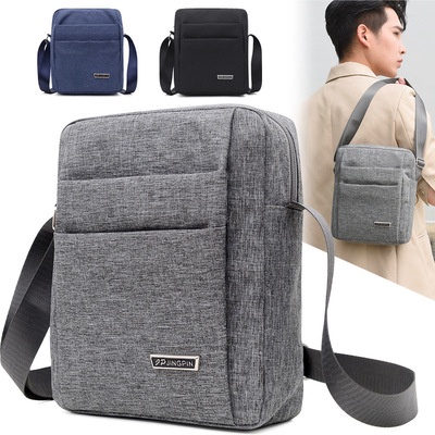 (w170) กระเป๋าสะพายข้าง งานดี ใบใหญ่มี5ซิป ลายสียีนส์ vgetbag