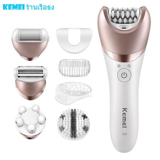 Kemei  5 In1  เครื่องกำจัดขนไฟฟ้า สำหรับสตรี