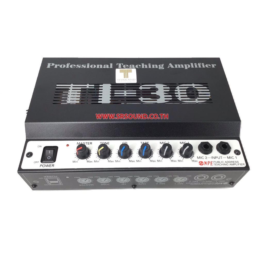 NPE TI30 TEACHING AMP เพาเวอร์มิกซ์ แอมป์ ติดผนัง TI 30 เครื่องขยาย ติดห้องเรียน TI-30 เครื่องเสียง 