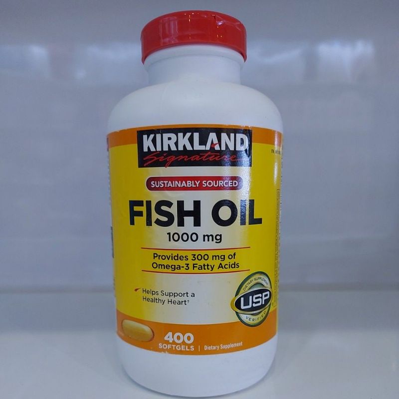 Kirkland Fish oil 1,000mg.400เม็ด