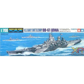 [Tamiya] 1/700 : U.S.Navy Battleship BB-61 IOWA (TA 31616)