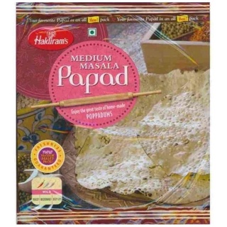 haldiram medium masala papad