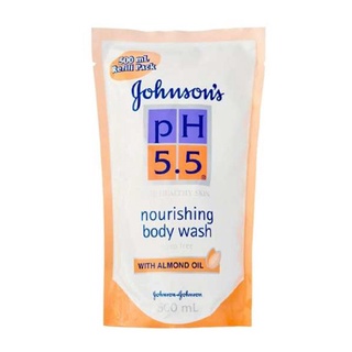  Johnson จอห์นสัน บอดี้วอช พีเอช 5.5 อัลมอนด์ รีฟีล 500 มล. เก็บเงินปลายทาง