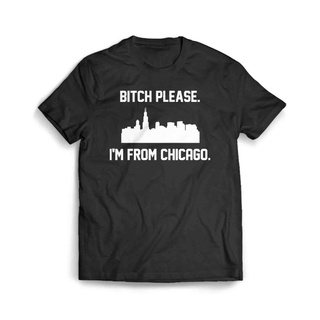 เสื้อผ้าผชเสื้อเชิ้ต Chicago Im From Please S-5XL