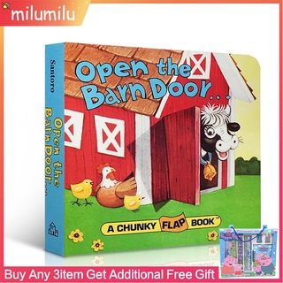 Open The Barn Door Find a Cow เปิดประตูโรงนาเพื่อหาหนังสือภาษาอังกฤษต้นฉบับของวัว