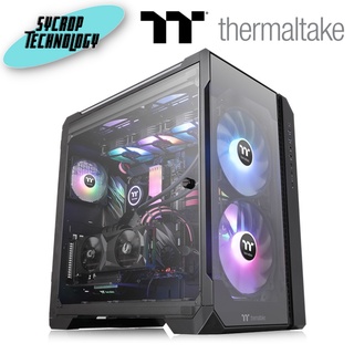 Thermaltake View 51 Tempered Glass ARGB Edition Full Case - Black เคสคอมพิวเตอร์ ประกันศูนย์ เช็คสินค้าก่อนสั่งซื้อ