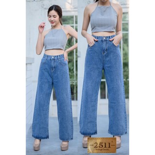 [[ลด ลด ลดอีกแล้ว]] กางเกงยีนส์ผญ 2511jeans by Bigboonshop กางเกงยีนส์เอวสูง