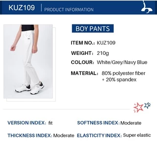 [11GOLF] กางเกงกอล์ฟขายาว เด็ก PGM - KUZ109 มี สีกรม ขาว เทา