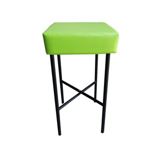 KK Shop เก้าอี้สตูลบาร์สูง 29" รุ่น Stool-H-สีดำ/เขียว