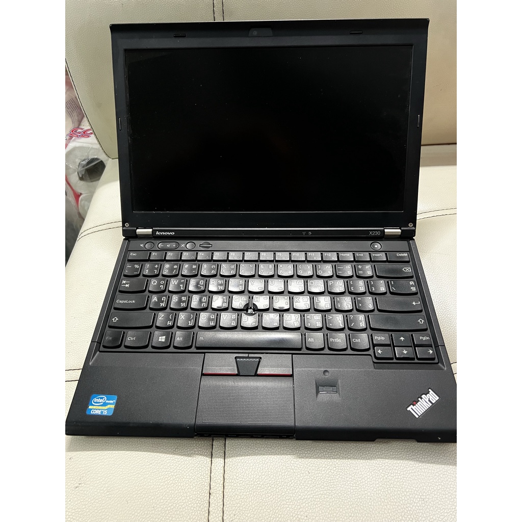 โน๊ตบุ๊คมือสอง Notebook LENOVO ThinkPad X230 Core i5 Ram 4GB DDR3