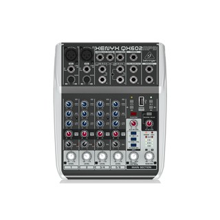 BEHRINGER XENYX QX602MP3 มิกเซอร์อนาล็อก  (สินค้าของแท้ 100% รับประกันบูเช่)