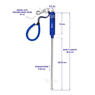 Wicked Muck Stick Pro Scuba Pointer สแตนเลส 316 พร้อมด้ามจับ สำหรับดำน้ำ