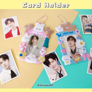 [พร้อมส่ง]เฟรมการ์ด ที่ใส่การ์ด ซองใส่บัตร ซองใส่การ์ด Card Holder