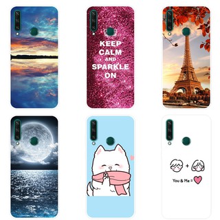 เคสสำหรับ Huawei Y6P เคสซิลิโคน Cover Huawei Y6P Y 6P Case Silicone เคส