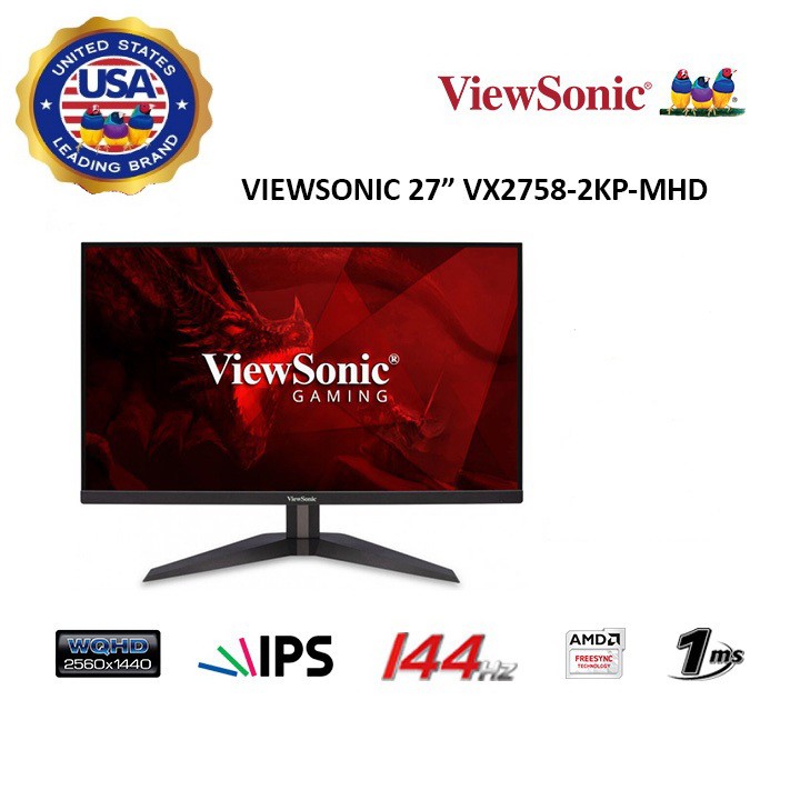 Монитор viewsonic vx2758 2kp mhd 27 обзор