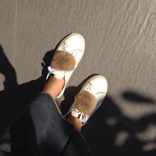 Pur fur pomshoes