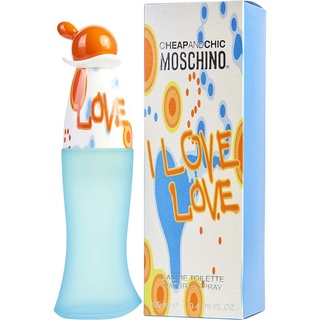 น้ำหอม Moschino Cheap &amp; Chic I Love Love Eau De Toilette ขนาด 100 ML. ของแท้ 100%