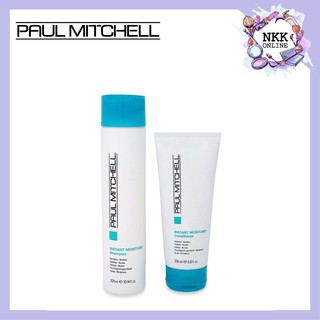 [พร้อมส่ง‼️ของแท้100%] Paul Mitchell Instant Moisture Shampoo 300ml/Conditioner 200ml