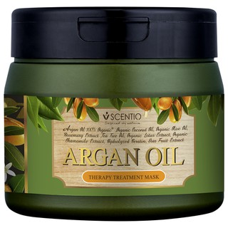 มาส์คผม อาร์แกน ออยล์ Scentio hair ARGAN oil therapy treatment mask 1 กระปุก 250 มล.