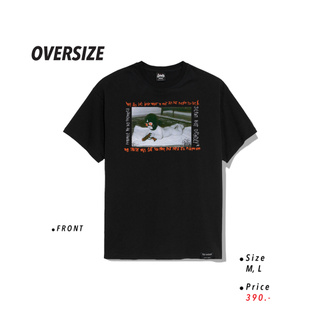 Fifty Cent ® เสื้อ Oversize ไซส์ใหญ่ รุ่น  Baby Kill สีดำ ชาย หญิง M L / OS