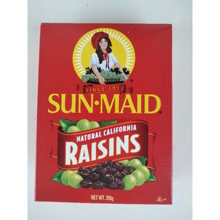 Sunmaid Raisin Box ลูกเกด 250g.