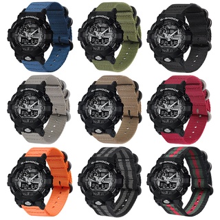 สายนาฬิกาข้อมือ ผ้าแคนวาส ไนล่อน ปลดเร็ว สําหรับ Casio G-SHOCK GA-110 Series DW5600