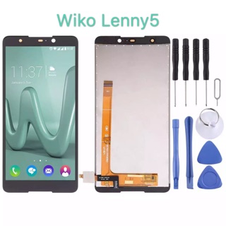 Wiko Lenny5  จอLenny5 ทัชLenny5 หน้าจอWiko Lenny5 จอชุดLCD Wiko Lenny5 พร้อมชุดไขควง จอสีสวย คุณภาพสูง